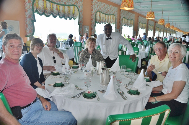 the Grand Hotel dining room